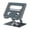 Gray, variant on Portable Foldable Computer Lifting Risers Laptop Desk Stand 360 Degree Rotation Base for Reading and Video Watching