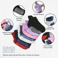 thumbnail image 2 of Debra Weitzner Non Slip Ankle Socks With Grips for Toddlers 6 to 12 Months Old, Black 12 Pairs, 2 of 3