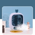thumbnail image 4 of EGNMCR Coolings Mist Fan Humidifying Fan USB Rechargeable Three-speed Office Desktop Fan air cooler, 4 of 6