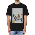 thumbnail image 3 of Printed Mens T-Shirts – Short Sleeve Crew Neck T Shirts for Man, Cotton Blend Plain Novelty Men's T-Shirts, 3 of 8