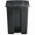thumbnail image 2 of Safco Plastic Step-On Receptacle - 17 Gallon in Black, 2 of 6