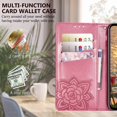 thumbnail image 4 of for Galaxy A14 5G Phone Case Wallet,Women Flip Cover with Credit Card Holders Butterfly Embossed PU Leather Kickstand Wrist Strap Purse Case for Samsung A14 5G 6.6 inch (Pink), 4 of 14