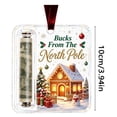 thumbnail image 2 of AOMXGD Christmas Cash Gift Ornament, Clear Acrylic Christmas Money Holder Hanging Ornament for Xmas Tree Home Holiday Decoration Gift Giving, 2 of 9
