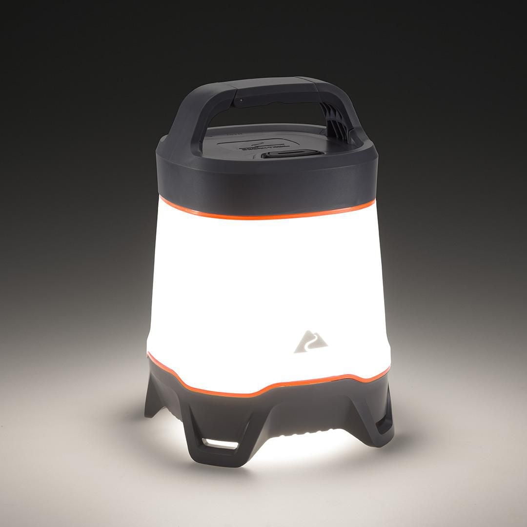 Ozark Trail 1000 Lumen Lantern - LED Camping Light, 275-Hour Runtime, Orange & Gray, Ozark Trail Lantern
