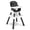 Black, variant on Jeep Milestone 6-in-1 High Chair by Delta Children - High Chair Converts to Stool, Booster Seat, Toddler Chair, Activity Table and Desk and Chair, Sage Green