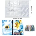 thumbnail image 2 of Card Folder, Collection Card Albums,Trading Card Storage Binder,24 pages Can Hold 432 Cards-DL4, 2 of 5
