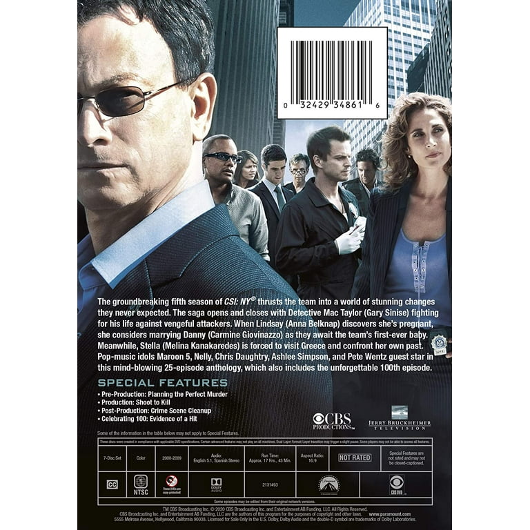 その他 Csi: Ny - Five Season Pack [DVD] CSI: NY: The Fifth Season - Walmart.com