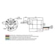thumbnail image 2 of High quality XD-37GB3525+ bracket DC24V brushless motor DC motor brushless, 2 of 5