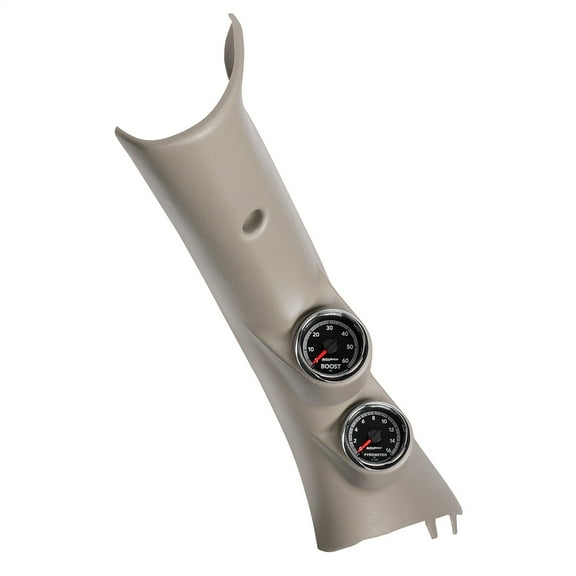 AUTO METER 7082 10-12 DODGE RAM DUAL PILLAR GAUGE KIT 4TH GEN MATCH