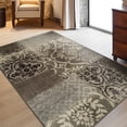 thumbnail image 6 of Floral Medallion Bristol Area Rug, 5' x 8', Ivory-Light Blue, 6 of 6