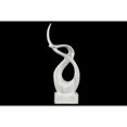 thumbnail image 2 of Large Soft Swirl Abstract Sculpture on Base - Silver, 2 of 2