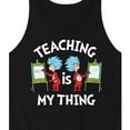 thumbnail image 3 of Dr. Seuss - Teaching Is My Thing - Men's Jersey Tank Top, 3 of 6