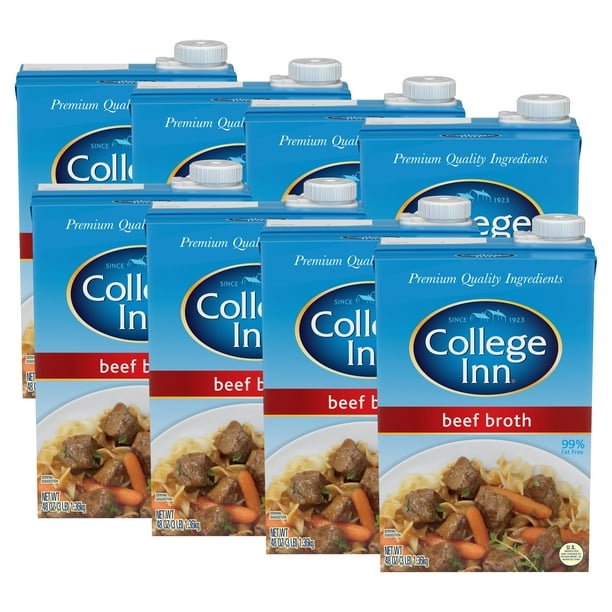 (8 pack) College Inn Beef Broth, 48 oz Carton