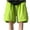 Green, variant on Timegard Mens Shorts Plus Size Casual Loose Lightweight Wide Leg Elastic Waist Shorts Summer Fashion