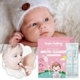 thumbnail image 3 of 30PCS Baby Oral Cleaner Swabs, Newborn Tongue Cleaner Stick with Soft Gauze Brush Head for Infant Gum & Mouth Care, 3 of 9