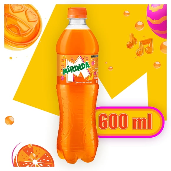 Refresco Mirinda sabor naranja 600 ml