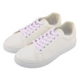 thumbnail image 3 of INSPIRE CHIC Unisex Flat Reflective Thin Shoelaces Colour Patterned Flower Heart Shoe Lace for Sneaker Boot 120cm/47.24" Pink-Heart, 3 of 7