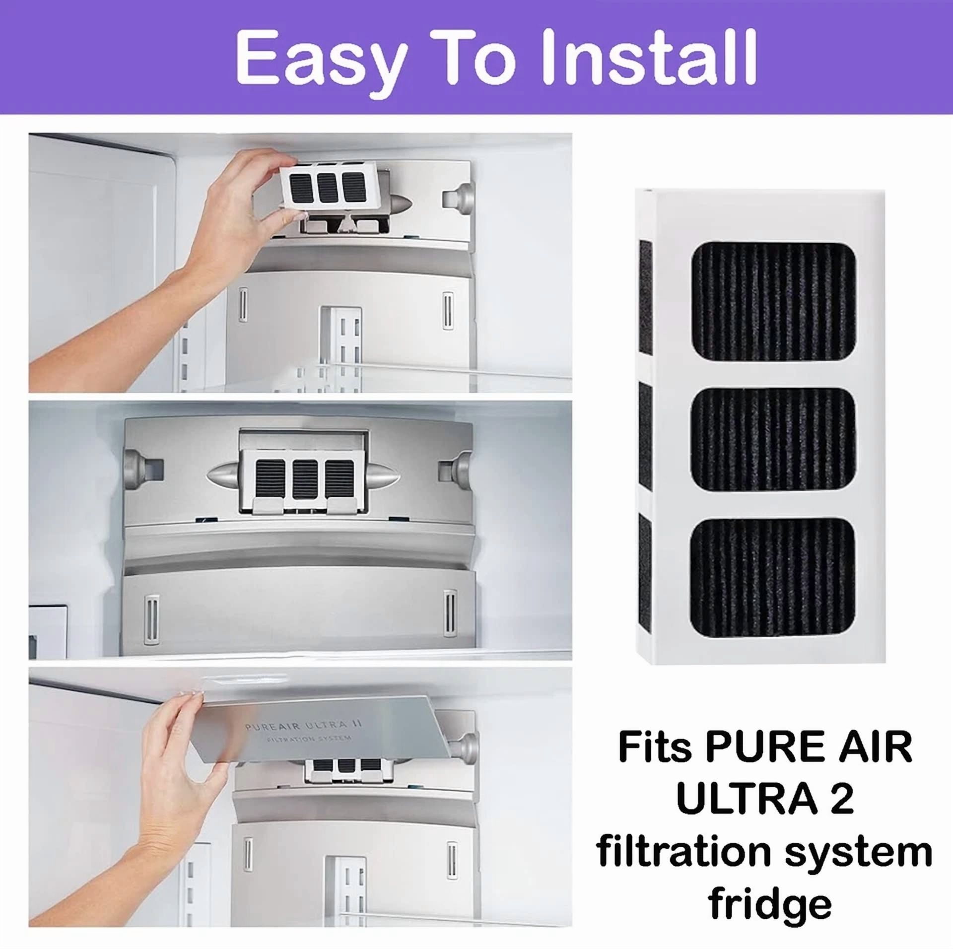 2X Fridge Paultra 2 Air Filter For Frigidaire Electrolux Fghn2868Tp0 Fghn2868Tp2