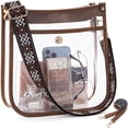 thumbnail image 1 of Crossbody HKCLUF de cuero de diseño con correas Leopard Innova, 1 of 8