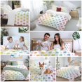 thumbnail image 5 of Queen 4 Piece Bedding Set Watercolor Color Ombre Dot Polka Soft Breathable Duvet Cover and Pillowcase, Colorful Dots on White Duvet Cover Set Bed Sheets for Bedroom Dormitory Guest Room, 5 of 9