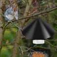 thumbnail image 3 of OUSITAID 18-inch  Wrap Around Squirrel Baffle Anti Rust Raccoon Proof Bird Feeder Station Protection Guard hook style(PVC), 3 of 9