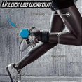 thumbnail image 3 of Adjustable Dumbbell Ankle Straps D-rings Weights Leg Extension Training Tibialis Trainer Home Gym Fitness Equipment, 3 of 5