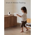 thumbnail image 3 of nooie Baby Camera Monitor, 2K Baby Monitor con cámara y audio, 2.4Ghz WiFi Baby Monitor para control de aplicaciones de teléfonos inteligentes, cámara para mascotas, detección de movimiento y sonido,, 3 of 5