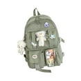 thumbnail image 2 of Mochila escolar para niñas adolescentes y mujeres, mochila para ordenador portátil, regalo para niñas, mochila informal de gran capacidad para claro, 2 of 8