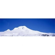 Panoramic Images  Snowcapped mountains Mt Hood Oregon USA Poster Print by Panoramic Images - 36 x 12