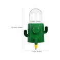 thumbnail image 2 of Raindrops Bird Cage Hanging Water Feeder Plastic Automatic Refill Dispenser for Parrot Care, 2 of 8