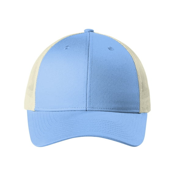 Top Headwear Low-Profile Snapback Trucker Cap - Carolina Blue
