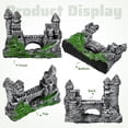 thumbnail image 4 of Aquarium Castle Fish Tank Castle Aquarium Decoration Fish Tank Decorations Hideout Stone Ornament, 4 of 6