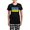 With Checker Pant, variant on CafePress - Ukraine Flag Pajamas - Women's Short Sleeve Print T-Shirt and Pants Dark Cotton Pajama Set