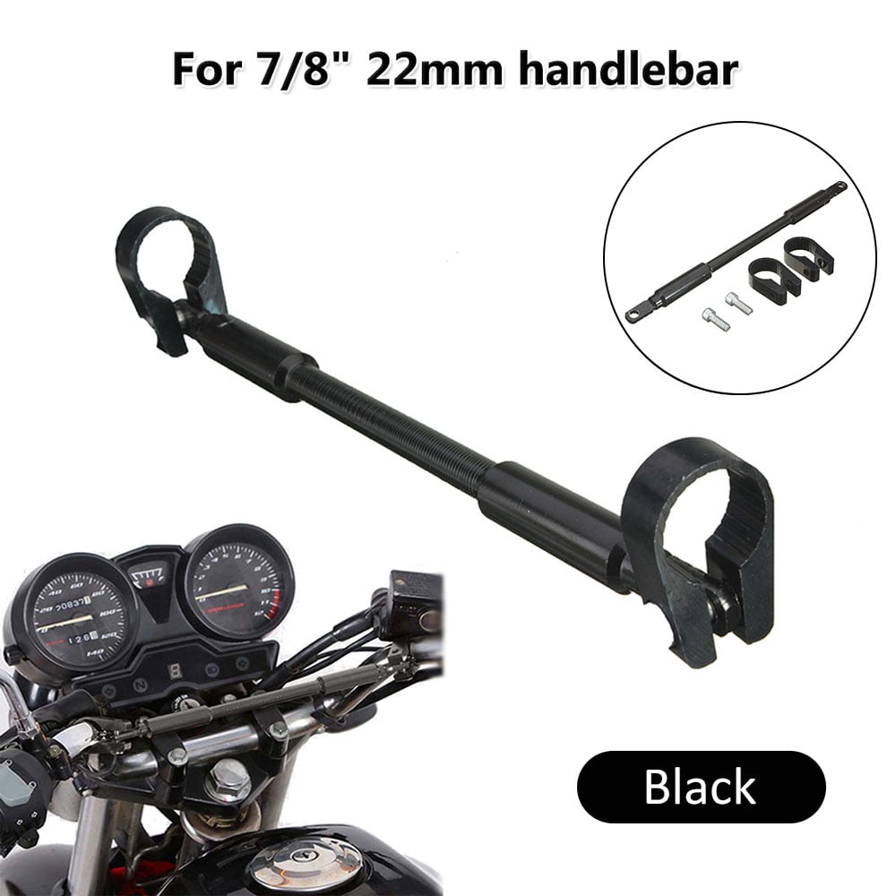 Universal Black Motorcycle Handlebar MX Style 22mm O.D