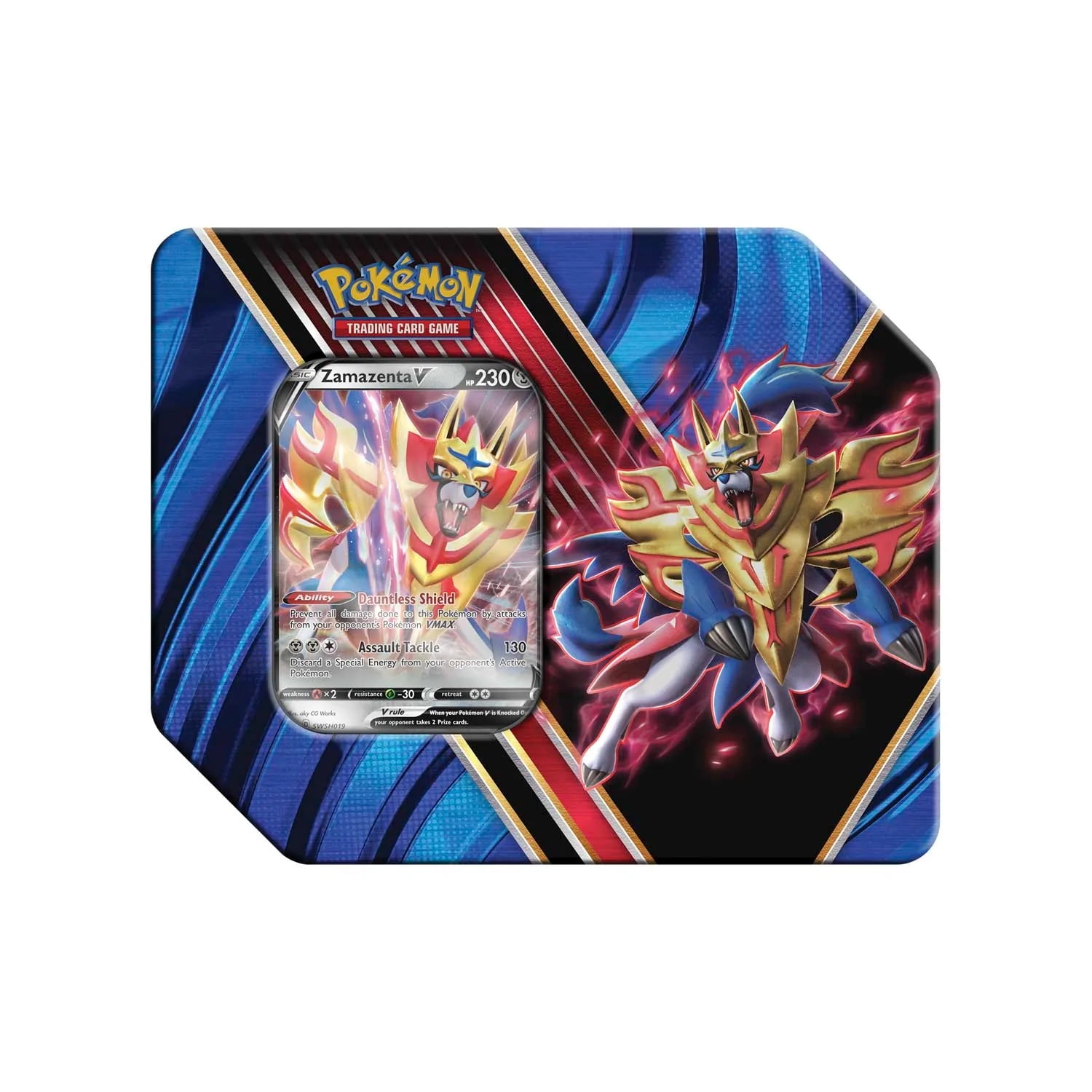 Pokemon TCG: V Strikers Tin - Tyranitar V with 5 Booster Packs - Walmart.com