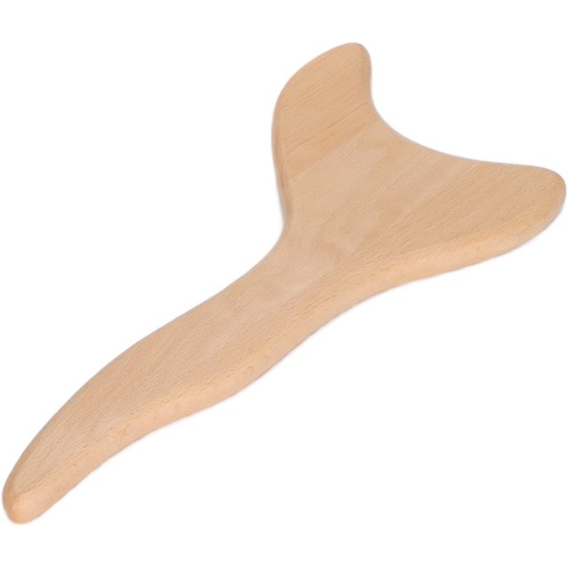Herramienta de Masaje de Madera WSX Tablero de Gua Sha Raspado Profesional para acupuntura