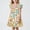 Yellow1, variant on Afuyipoi Girls Cheongsam Dress Size 2-8Y Toucan Print Ruffle Sleeve Qipao Dress for Kids Birthday Party Yellow Size 3T