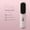 Pink, variant on Brusho Hair Pro Cordless Portable Straightening and Curling Styling Brush for Effortless Salon Quality Results at Home