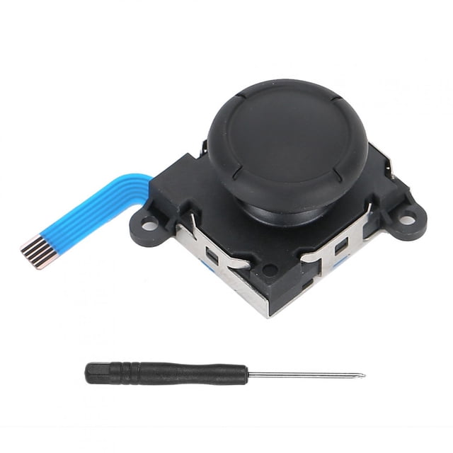Joystick tridimensional con botón y destornillador para consola Switch