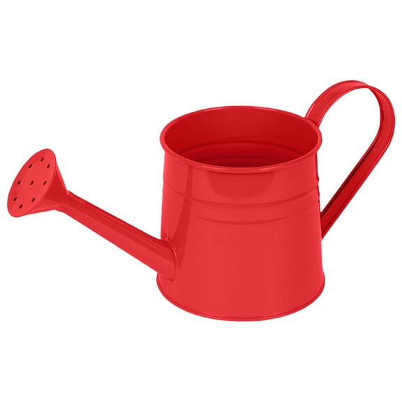 1L Vintage Metal Sprinkling Can Tinplate Galvanized Steel Watering Kettle Indoor Outdoor Flower Plant Gardening Tool