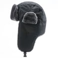 thumbnail image 4 of Kelon Floral Decor Winter Hat, Warm Knit Headwear for Elderly Women, Mom & Grandma Casual Cold Weather Cap, One Size Bomber Hats, 4 of 5