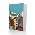 thumbnail image 2 of Manchester City Architecture Styles Cityscape Travel Birthday Greeting Card Plus Envelope Blank inside, 2 of 3