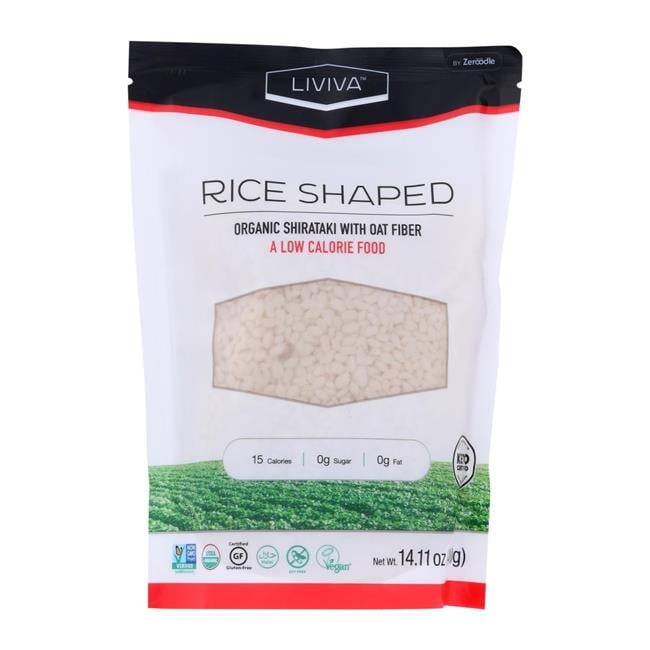 Liviva 2475895 14.11 oz Shirataki Noodles Rice