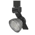 thumbnail image 1 of Benjara BM220787 12W Integrated LED Metal Track Fixture with Mesh Head, Black & Silver, 1 of 5