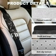 thumbnail image 5 of Uorisanigo Piano Music Notes Seatbelt Covers Flannel 2-Pack Universal Car Seat Belt Pads Cover Helps Protect You Neck Soft Seat belt Shoulder Pad Airplane Seat Belt Shoulder Pad, 5 of 7