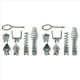 thumbnail image 1 of Juego de Cabezales de Corte Combinados para Limpiador de Drenaje, Cabezal de Bloqueo Automático, Adecuado para Máquina de Dragado de Tuberías, Juego de 14 Piezas, 1 of 6