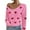 meihong, variant on Sweaters for Women Valentines Day Gift 2025 Trendy V Neck Casual Long Sleeve Heart Printed Pullover Sweaters Alsol Lamesa