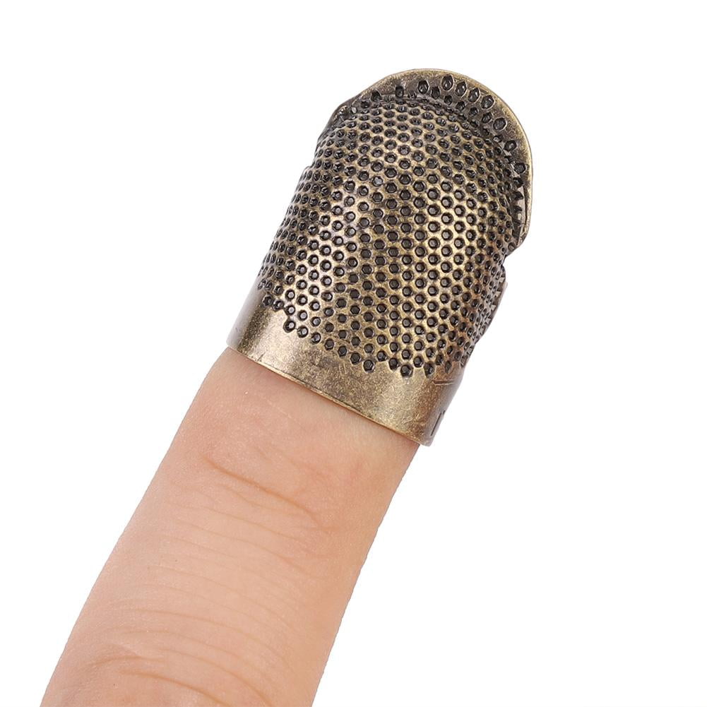 30 PCS Sewing Thimble Finger Thimble Metal Sewing Protector for DIY  Crafts(19×18mm） (30 PCS)