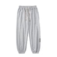 thumbnail image 1 of XDZJLR Mens Casual Pants Work Loose Leggings Sweat Solid Color Fashion Leisure Drawstring Trousers, 1 of 7