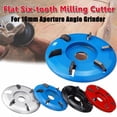 thumbnail image 2 of Wood Carving Cutter Disc Woodworking Shovel Plate Sculpting Tool Milling Attachment for 16mm Angle Grinder, 2 of 8